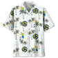 Volleyball Coconut Hawaiian Shirt For Island Vacations, Resort Wear, And Relaxed Seasonal Style