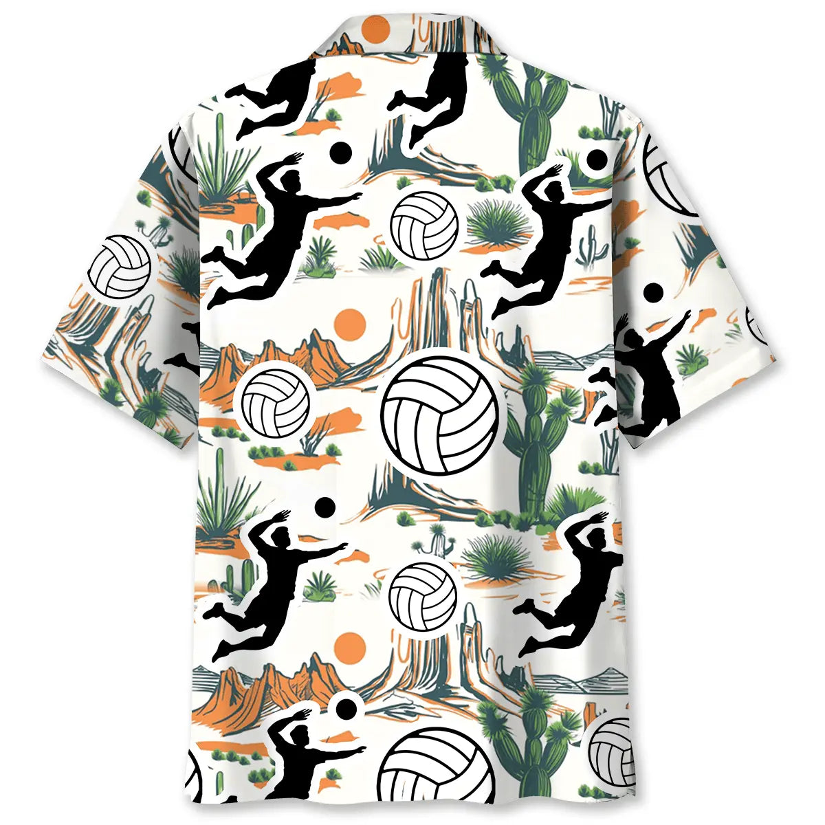 Volleyball Desert Hawaiian Shirt For Beach Days, Summer Outings, And Thoughtful Gift Giving