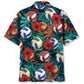 Volleyball Flowers Balls Hawaiian Shirt