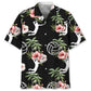 Floral Volleyball Nature Hawaiian Shirt For Resort Trips, Coastal Parties, And Warm Weather Style