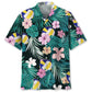 Tropical Volleyball Hawaiian Shirt For Island Getaways, Outdoor Gatherings, And Comfortable Summer Wear