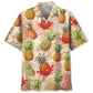 Colorful Water Pineapple Hawaiian Shirt For Tropical Holidays, Outdoor Gatherings, And Everyday Comfort