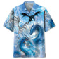Water Dragon Hawaiian Shirt For Fantasy Fans, Resort Trips, And Imaginative Summer Style