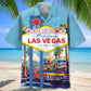 Welcome Las Vegas Nevada Pocket Hawaiian Shirt For Tropical Holidays, Outdoor Gatherings, And Everyday Comfort