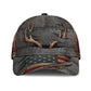 Deerhorn Hunting Grey Classic Cap For Outdoor Activities Weekend Trips And Casual Wear