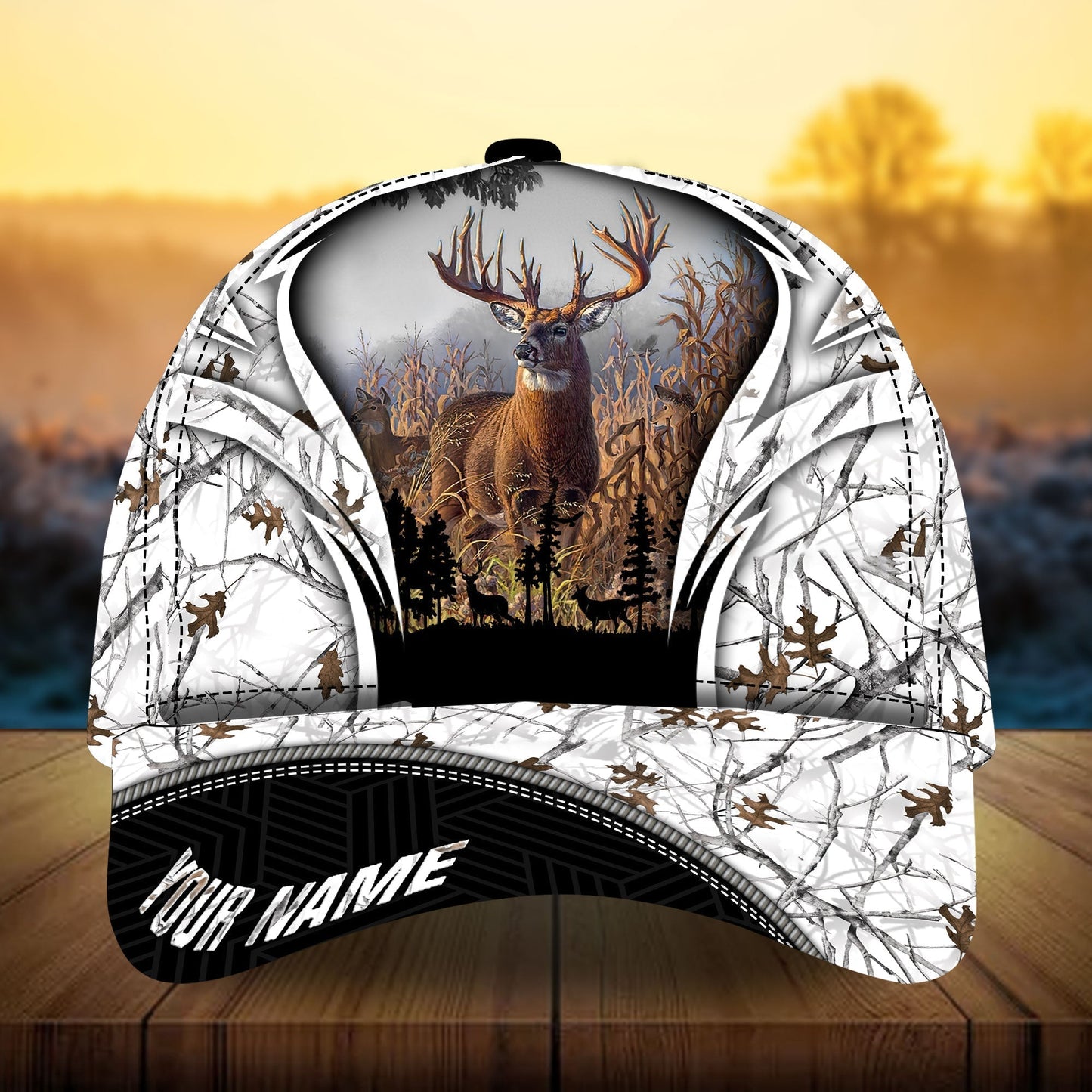 Beer Fest Deer Hunting Camo Personalized Classic Cap For Outdoor Adventures Festivals And Casual Wear