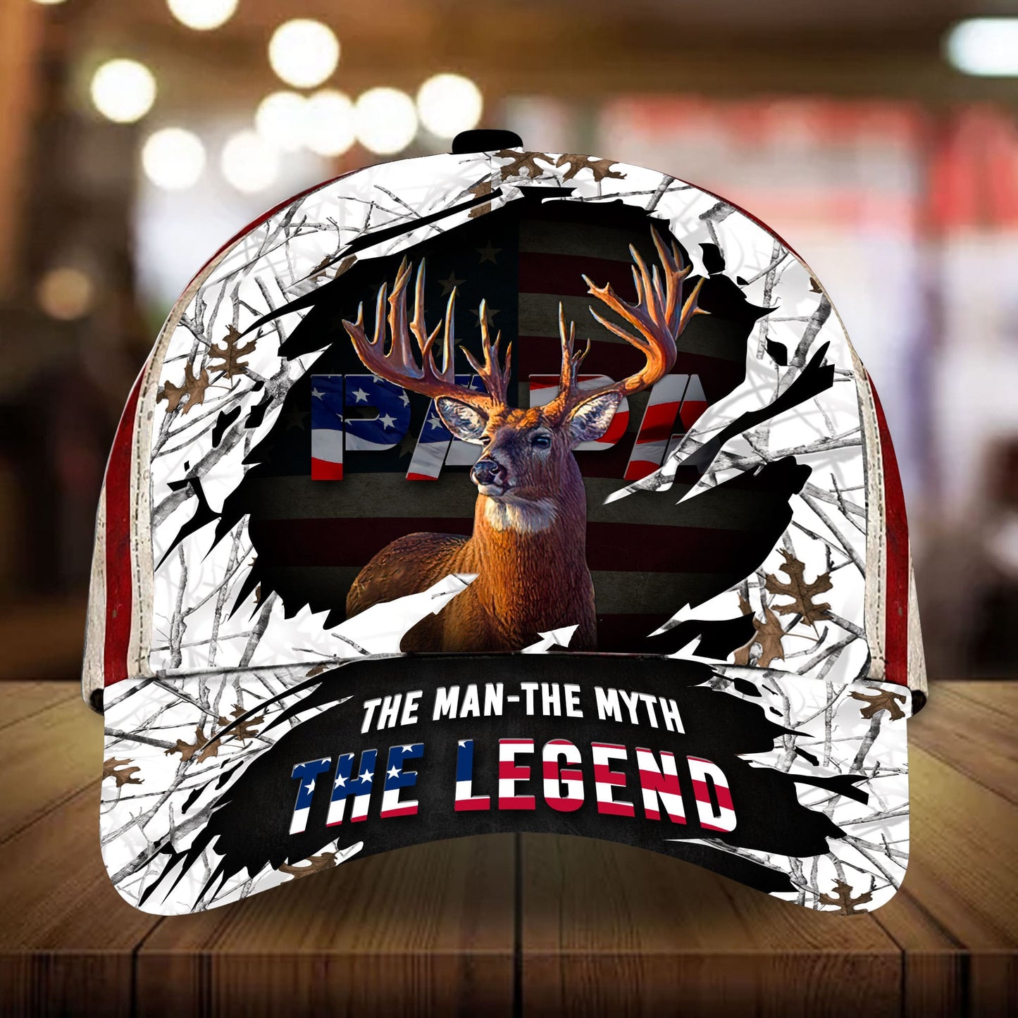 Best Papa Deer Hunting Classic Cap For Outdoor Travel Parties And Thoughtful Holiday Gifting