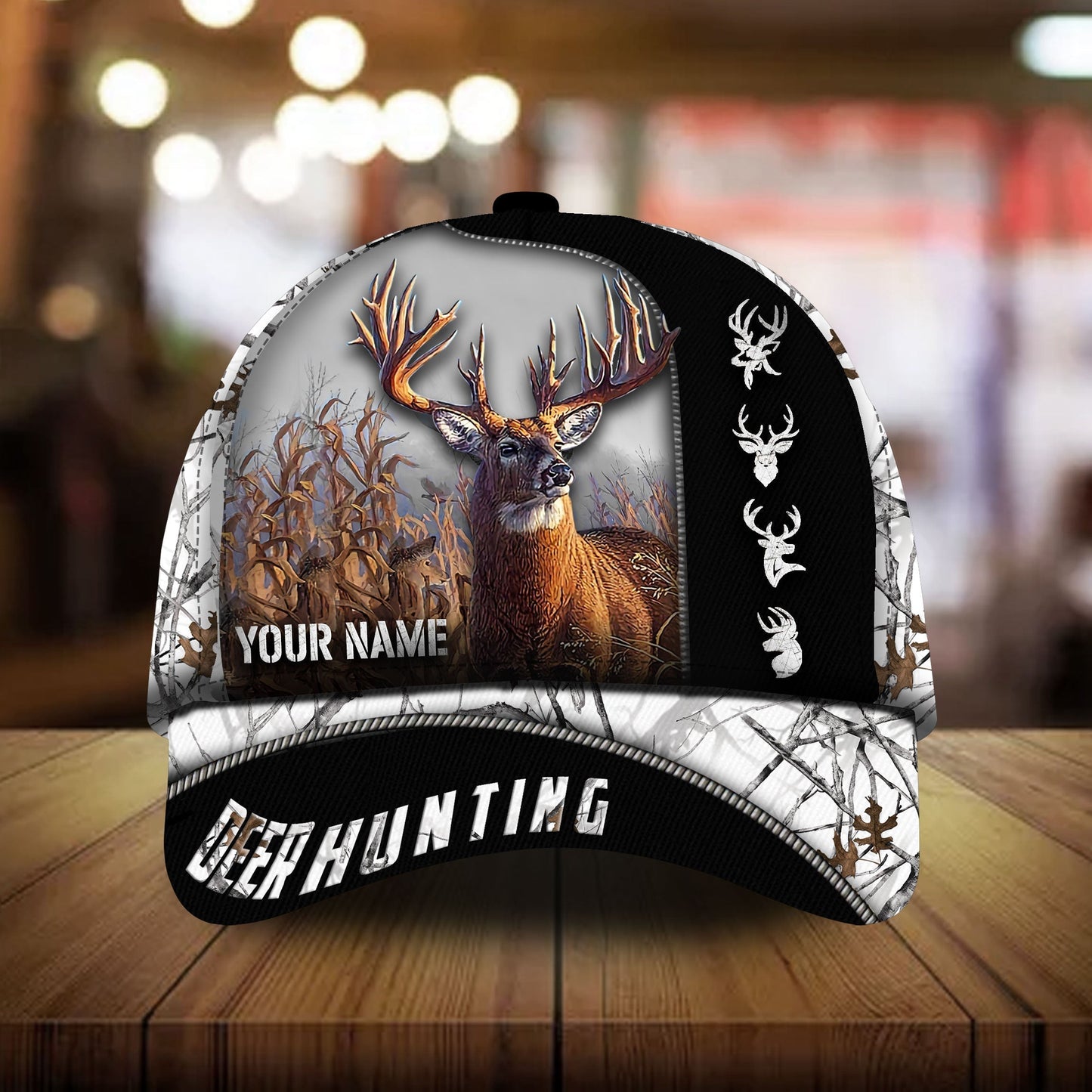 Deer Hunting Personalized Classic Cap For Outdoor Adventures Festivals And Casual Wear