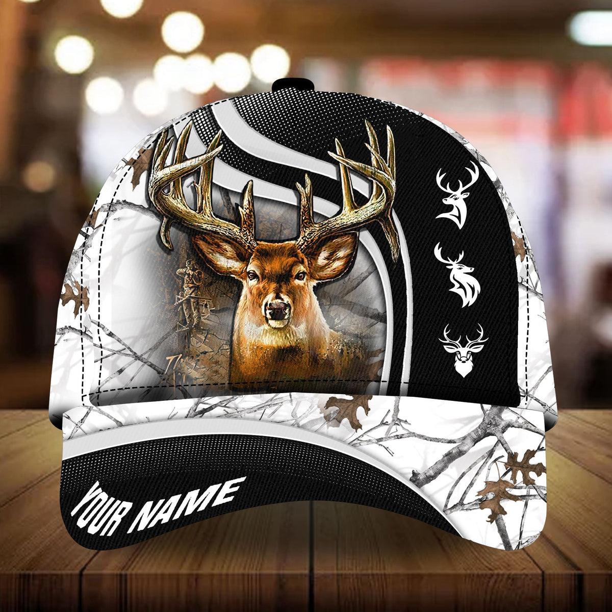 The Unique Deer Hunting Personalized Classic Cap For Casual Events Beach Trips And Thoughtful Gifting