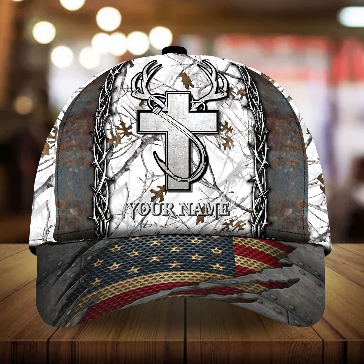 Cross Hunting Personalized Classic Cap For Casual Outfits Vacations And Everyday Styling