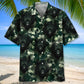 Wolf Darkness Jungle Hawaiian Shirt For Coastal Travel, Casual Events, And Comfortable Summer Wear
