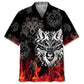 Wolf Fire Hawaiian Shirt For Nature Fans, Resort Trips, And Comfortable Warm Weather Wear