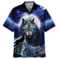 Wolf Moon Hawaiian Shirt For Island Vacations, Weekend Events, And Relaxed Everyday Outfits