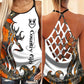 Hunting Lover Hollow Tank Top For Workout Practice And Weekend Events