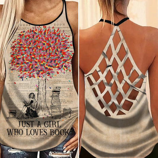 Books Like Life Hollow Tank Top For Outdoor Activities And Athleisure