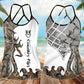 Hunting Lover Hollow Tank Top For Yoga Practice And Vacation Outfits