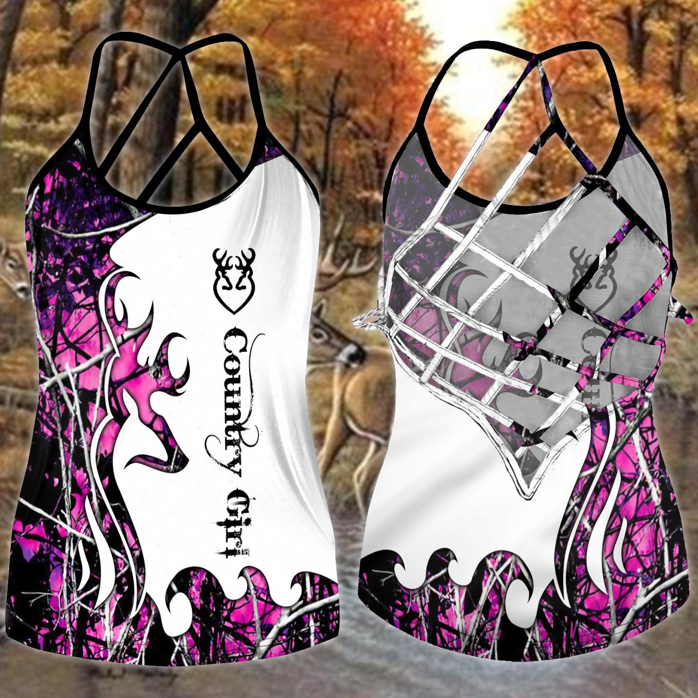 Hunting Lover Hollow Tank Top For Fitness Sessions And Summer Events