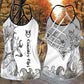 Hunting Lover Hollow Tank Top For Yoga Sessions And Daily Outfits