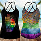 LGBT Love Pride Hollow Tank Top For Positive Support And Gifting