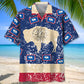 Wyoming Proud Vintage Hawaiian Shirt For Beach Party, Family Vacation, And Relaxed Summer Style
