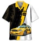 Yellow Taxi Driver Hawaiian Shirt For Island Adventure, Cruise Journey, And Daily Summer Wear