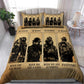 Firefighter Courage Bedding Cover For Firefighter Bedroom Decor
