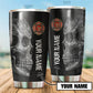 Skull Firefighter Personalized 20 Oz Tumbler For Coffee Travel And Daily Drinks