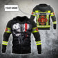 Firefighter Skull Hoodie For Firehouse Events Weekend Outings And Relaxed Streetwear