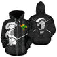 Hawaiian Warrior Tattoo Hoodie For Everyday Streetwear Seasonal Travel And Gift Giving