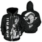 Hawaii Warrior Helmet Hoodie For Casual Street Style Travel And Daily Comfort