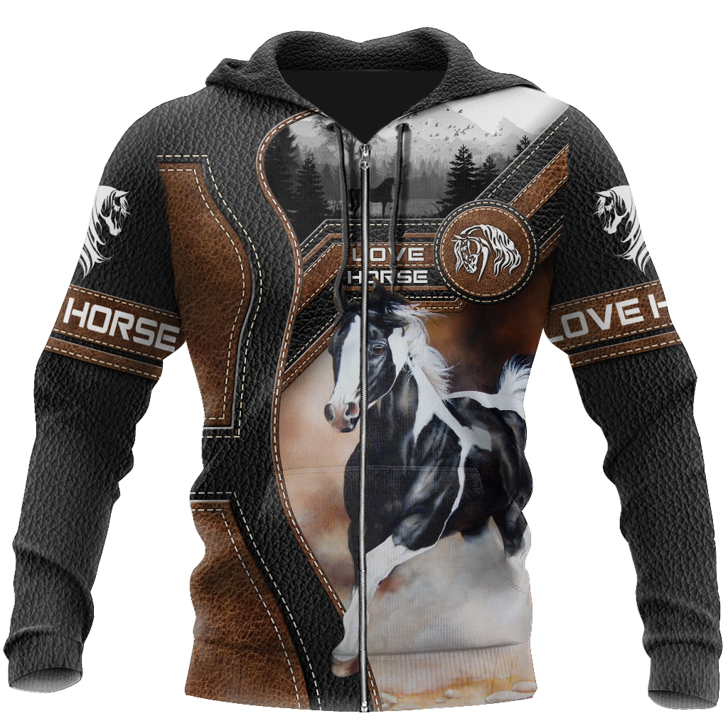 American Paint Horse Hoodie For Equestrian Inspired Outfits Travel And Seasonal Gifting