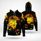 Black Cat Pumpkin Halloween Hoodie For Spooky Gatherings Fall Travel And Comfortable Layering