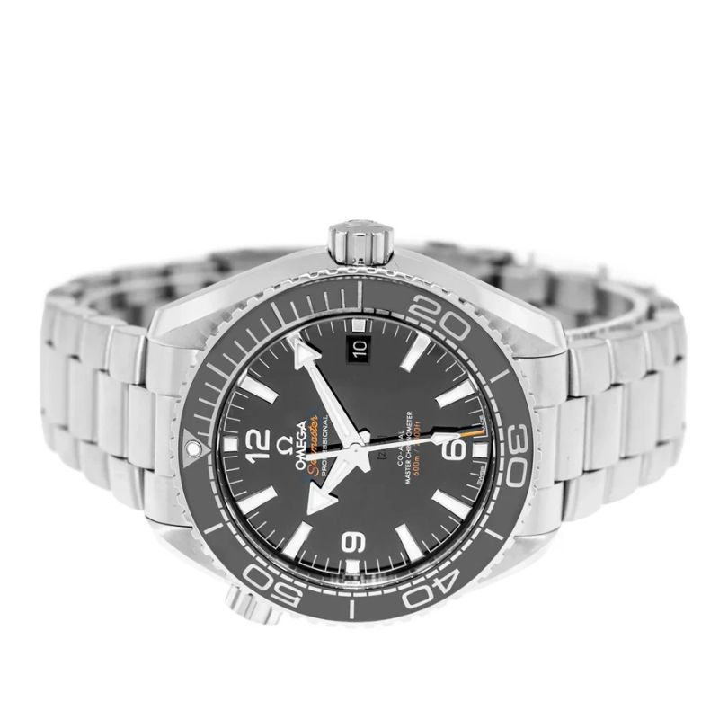 Omega Seamaster Planet Ocean GMT Black Dial Men's Watch 23230442201001 43.5mm