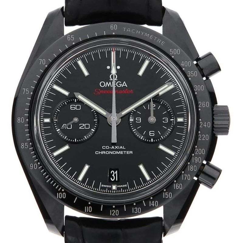 Omega Speedmaster Co-Axial Chronograph Black Dial Men's Watch 31192445101003 25mm