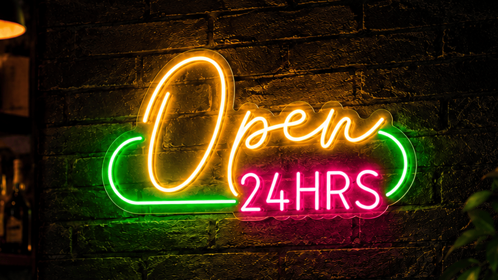 VNBUY RGB programmable neon sign – off